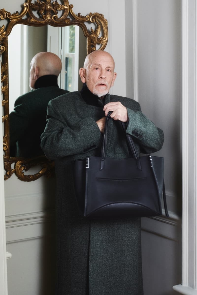 JW Anderson John Malkovich Loafer Bag Campaign  Jonathan Anderson Benjamin Bruno Heikki Kaski