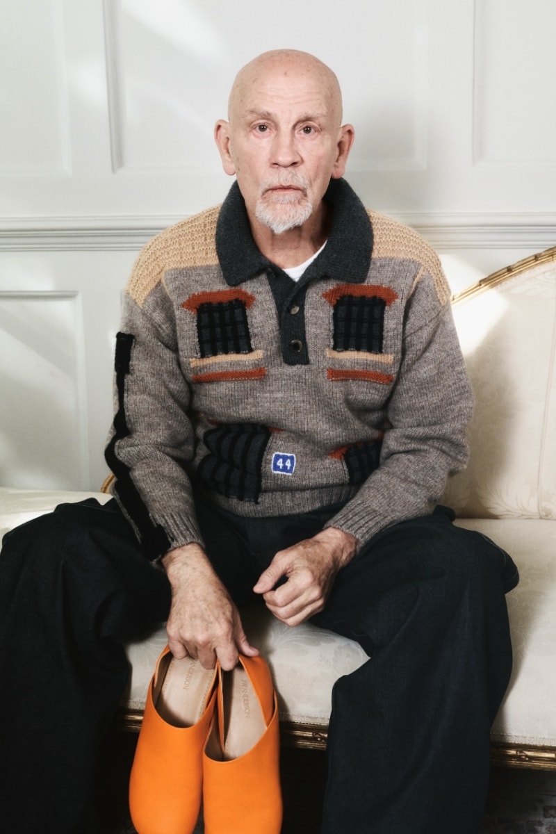 JW Anderson John Malkovich Loafer Bag Campaign  Jonathan Anderson Benjamin Bruno Heikki Kaski