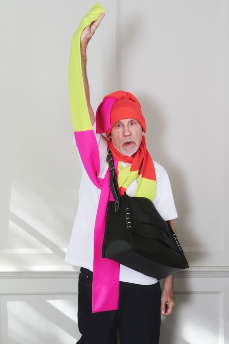 JW Anderson John Malkovich Loafer Bag Campaign  Jonathan Anderson Benjamin Bruno Heikki Kaski