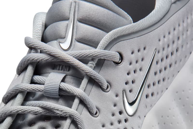 Nike Mind 002 "Light Smoke Grey" Release Date Light Smoke Grey/Photon Dust-Hyper Crimson-Chrome