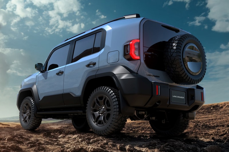 Toyota Unveils the Compact Land Cruiser FJ suv mini off road rear suicide doors three front wiper blades inspired by the fj40