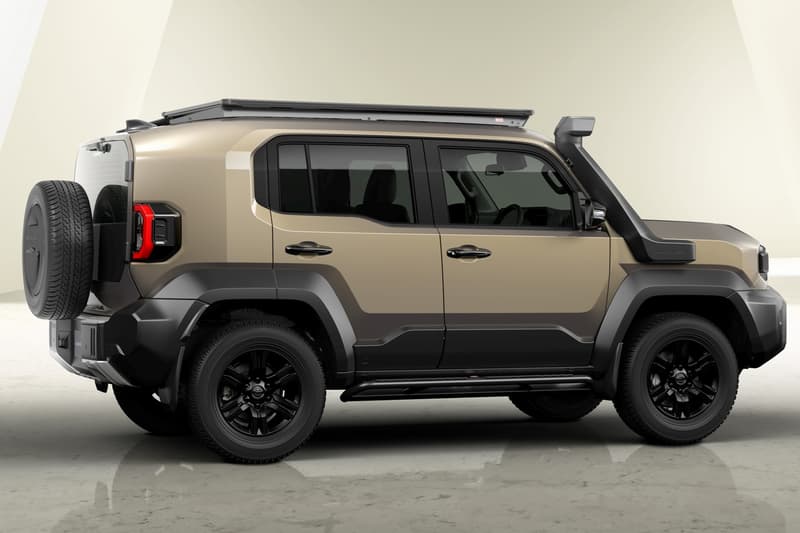 Toyota Unveils the Compact Land Cruiser FJ suv mini off road rear suicide doors three front wiper blades inspired by the fj40