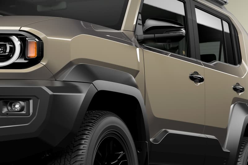 Toyota Unveils the Compact Land Cruiser FJ suv mini off road rear suicide doors three front wiper blades inspired by the fj40