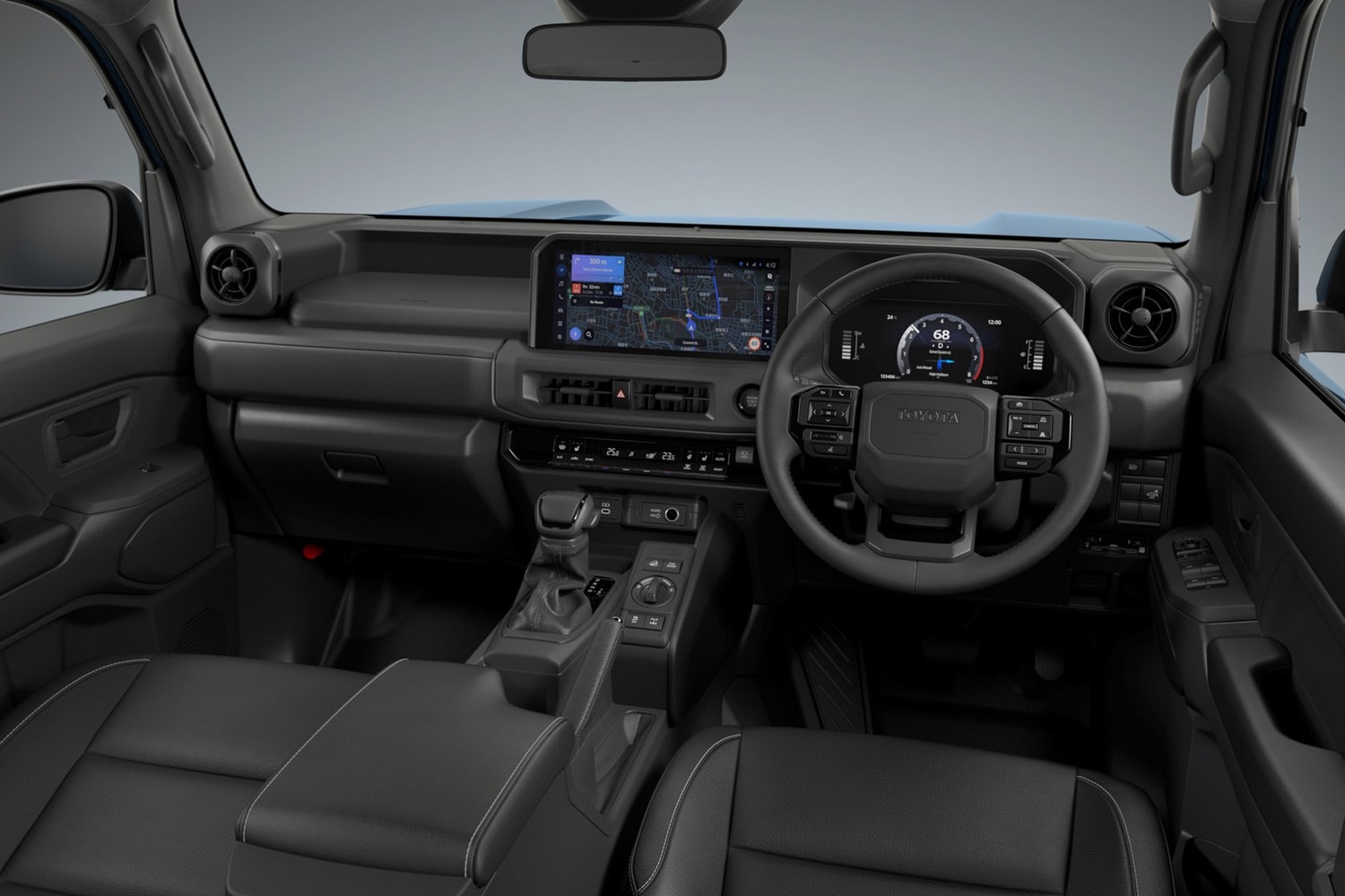 Toyota Unveils the Compact Land Cruiser FJ suv mini off road rear suicide doors three front wiper blades inspired by the fj40