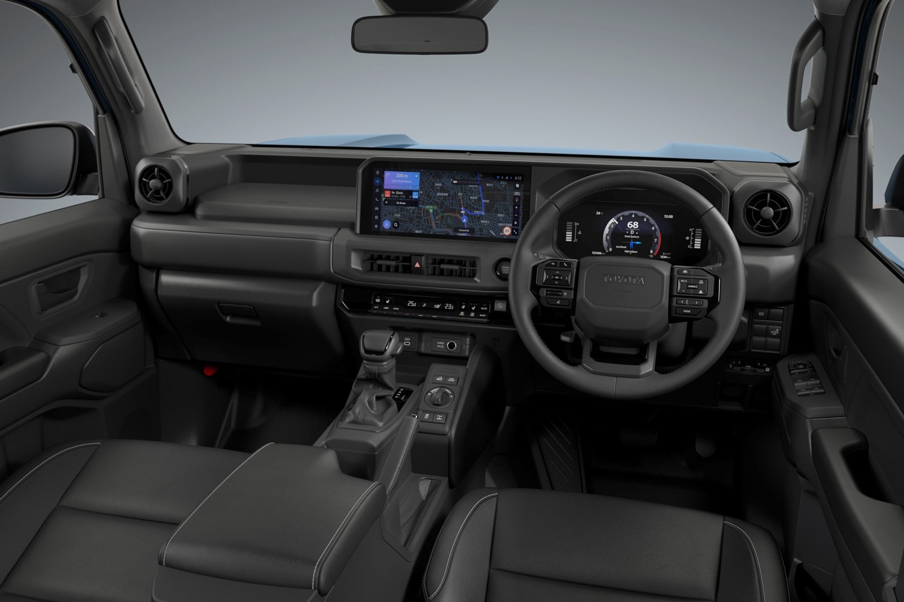 Toyota Unveils the Compact Land Cruiser FJ suv mini off road rear suicide doors three front wiper blades inspired by the fj40