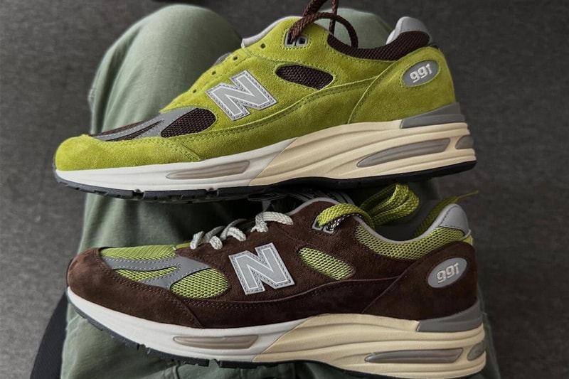 Daniëlle Cathari New Balance 991v2 Reverse Matcha Release Info