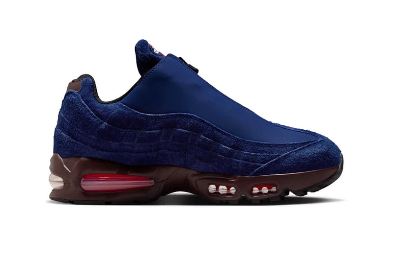 Nike Air Max 95 Zip Loyal Blue El Dorado Bright Crimson Hyper Crimson Black Metallic Cool Grey White Anthracite IM0695-400 IM0695-001 Release Info