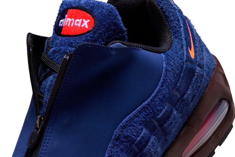 Nike Air Max 95 Zip Loyal Blue El Dorado Bright Crimson Hyper Crimson Black Metallic Cool Grey White Anthracite IM0695-400 IM0695-001 Release Info