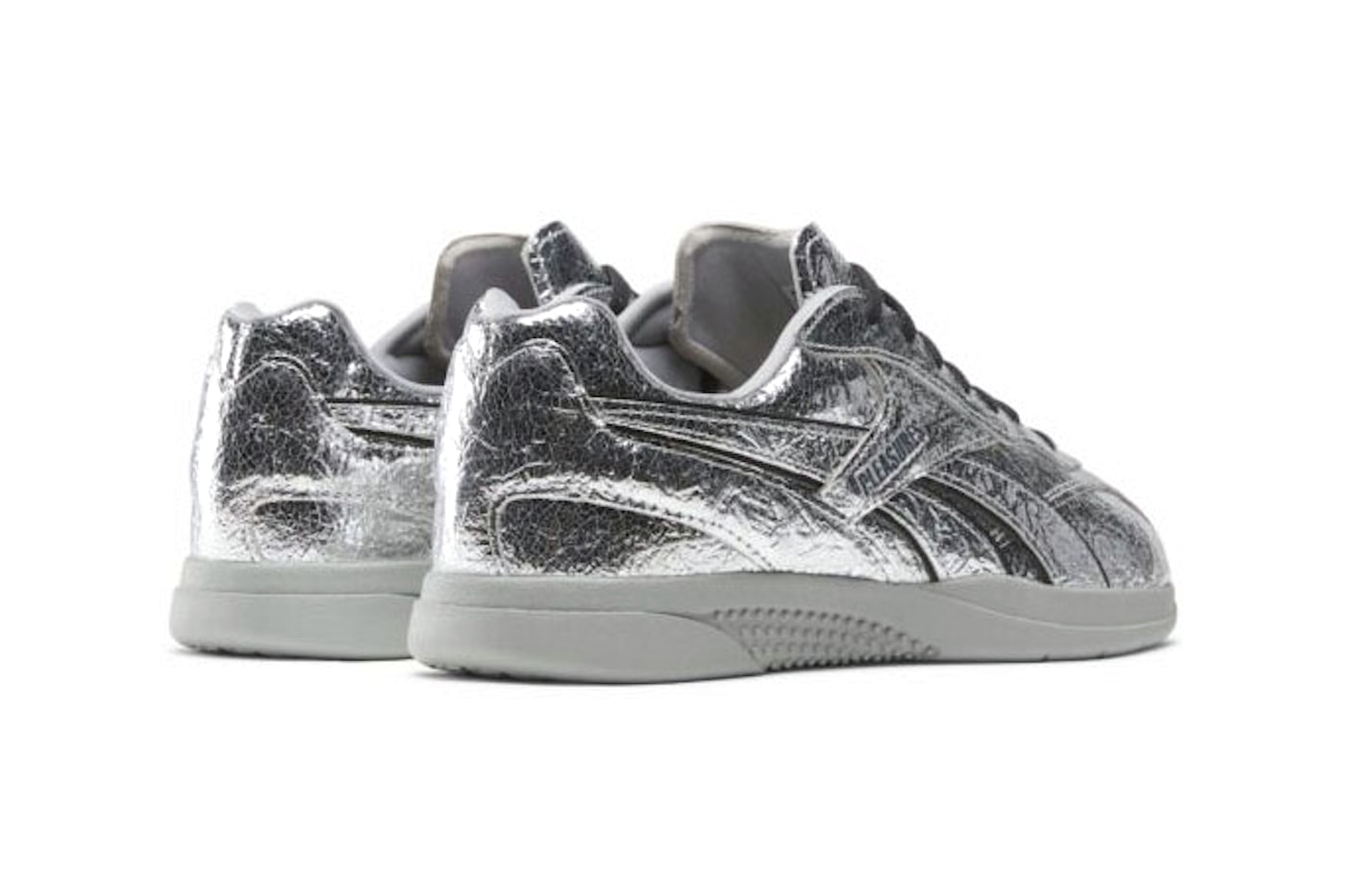 PLEASURES Reebok Collection Hammer Street “Black Velvet” 100238497 “Silver Crinkle” 100238498 Hammer Premier Trinity KFS 100244210 Release Info