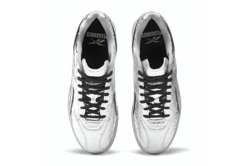 PLEASURES Reebok Collection Hammer Street “Black Velvet” 100238497 “Silver Crinkle” 100238498 Hammer Premier Trinity KFS 100244210 Release Info