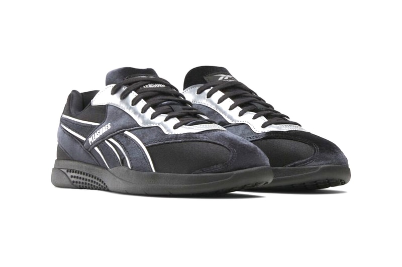 PLEASURES Reebok Collection Hammer Street “Black Velvet” 100238497 “Silver Crinkle” 100238498 Hammer Premier Trinity KFS 100244210 Release Info