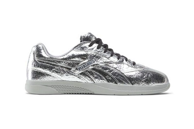 PLEASURES Reebok Collection Hammer Street “Black Velvet” 100238497 “Silver Crinkle” 100238498 Hammer Premier Trinity KFS 100244210 Release Info