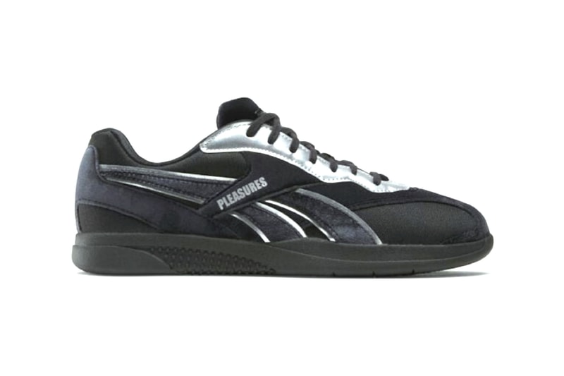 PLEASURES Reebok Collection Hammer Street “Black Velvet” 100238497 “Silver Crinkle” 100238498 Hammer Premier Trinity KFS 100244210 Release Info