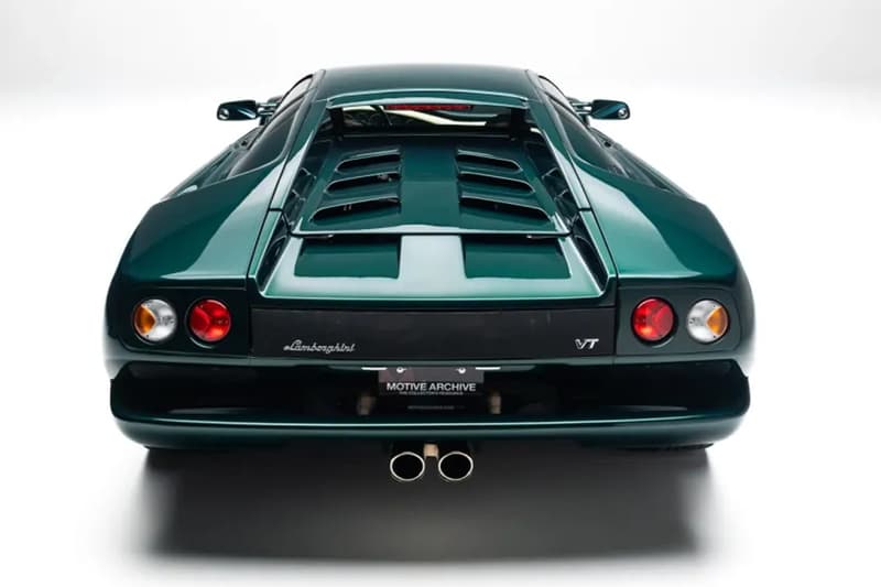 Rare 2001 Lamborghini Diablo VT 6.0 Supercar Hits the Auction Block bring a trailer verde hydra 2001 supercar italian raging bull collectors item