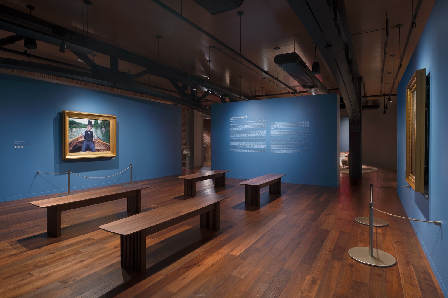 espace louis vuitton new york Gustave Caillebotte exhibition paintings