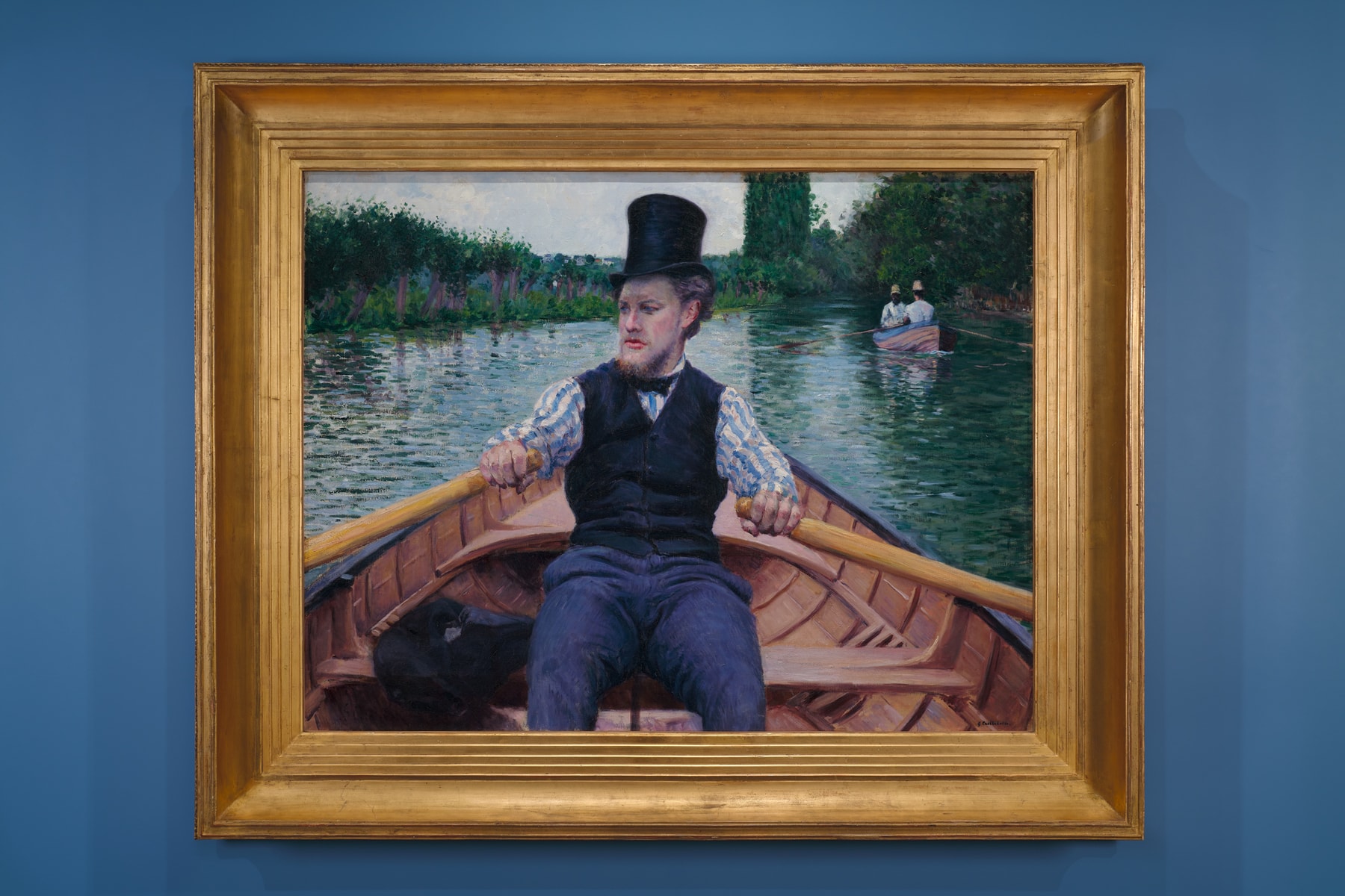 espace louis vuitton new york Gustave Caillebotte exhibition paintings