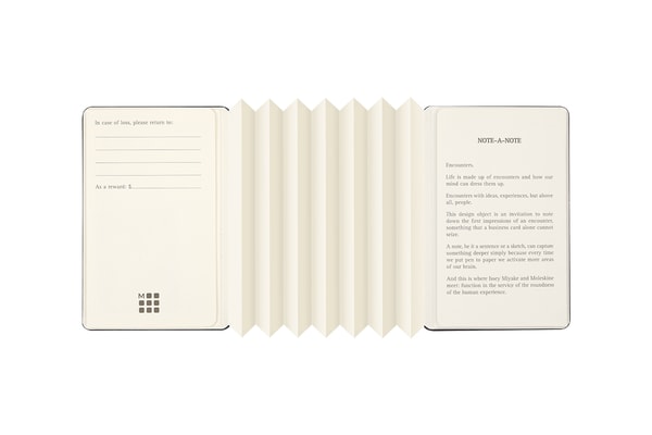 Issey Miyake Moleskine NOTE-A-NOTE Release Info