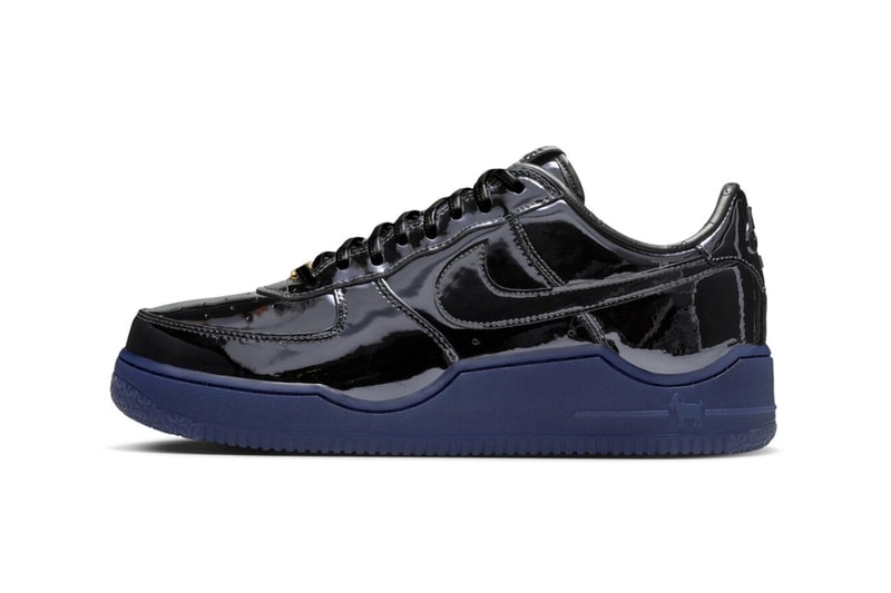 The LeBron James x Nike Air Force 1 Low "New York" Is Receiving a General Release" Black/Black/Metallic Gold IO6129-001
