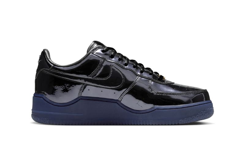The LeBron James x Nike Air Force 1 Low "New York" Is Receiving a General Release" Black/Black/Metallic Gold IO6129-001