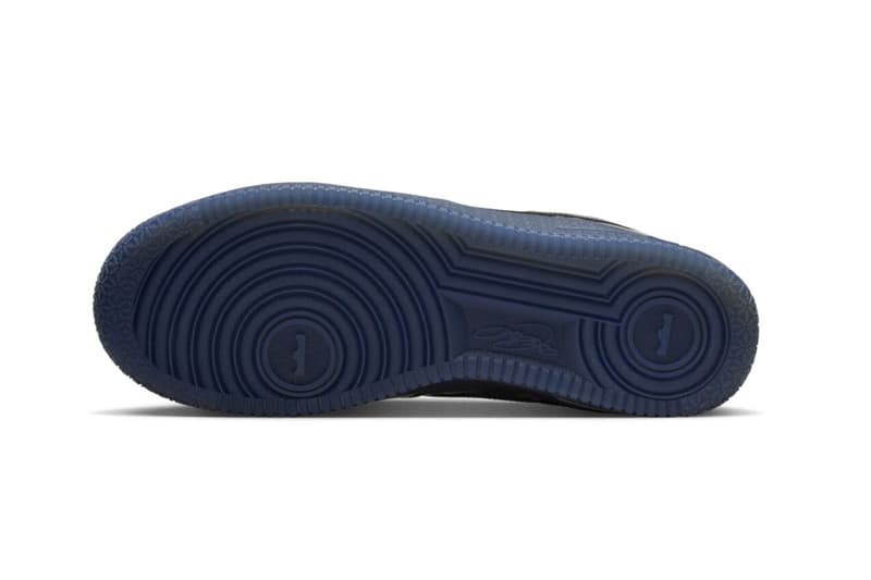 The LeBron James x Nike Air Force 1 Low "New York" Is Receiving a General Release" Black/Black/Metallic Gold IO6129-001