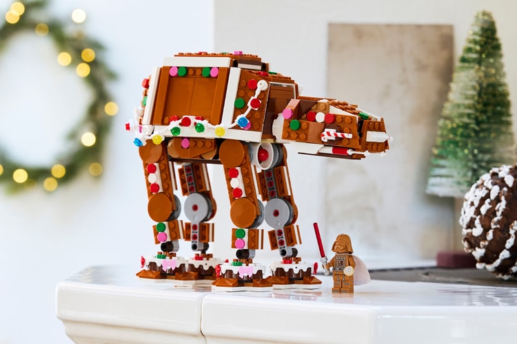 Festive Force: LEGO Unveils Gingerbread AT-AT Walker for the Holidays