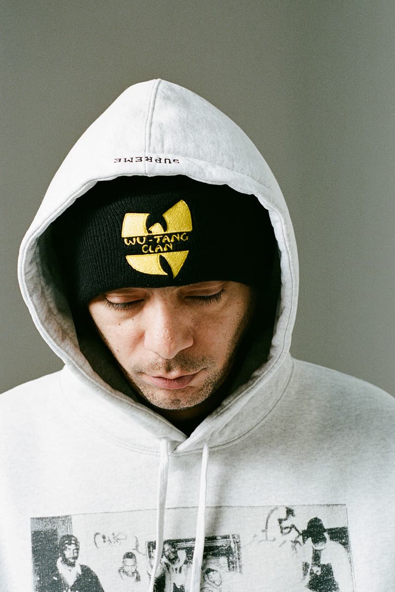 Supreme x Wu-Tang Clan Fall 2025 Collaboration RZA, GZA, Method Man, Raekwon, Ghostface Killah, Inspectah Deck, U-God, Masta Killa, and the late Ol' Dirty bastard