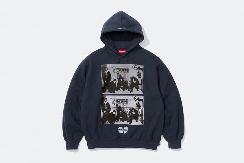 Supreme x Wu-Tang Clan Fall 2025 Collaboration RZA, GZA, Method Man, Raekwon, Ghostface Killah, Inspectah Deck, U-God, Masta Killa, and the late Ol' Dirty bastard