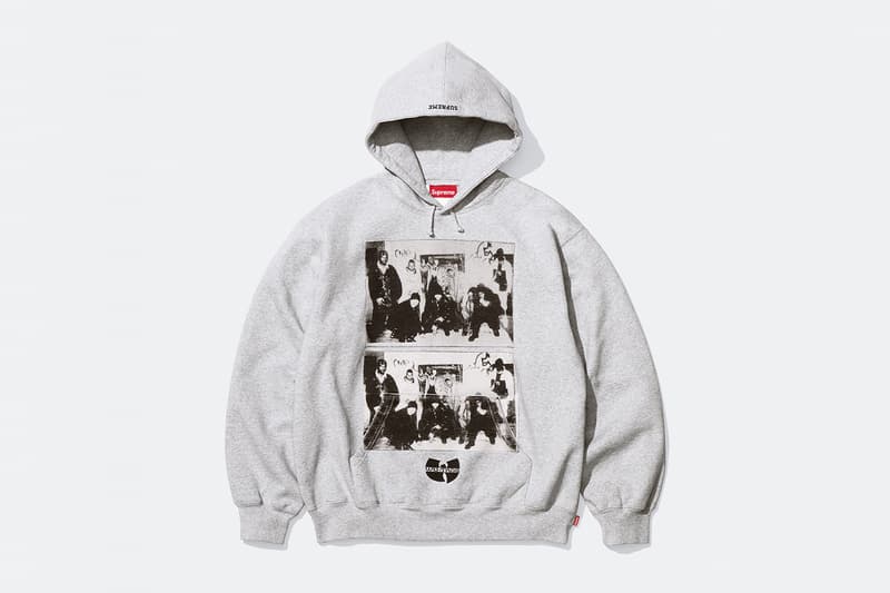 Supreme x Wu-Tang Clan Fall 2025 Collaboration RZA, GZA, Method Man, Raekwon, Ghostface Killah, Inspectah Deck, U-God, Masta Killa, and the late Ol' Dirty bastard