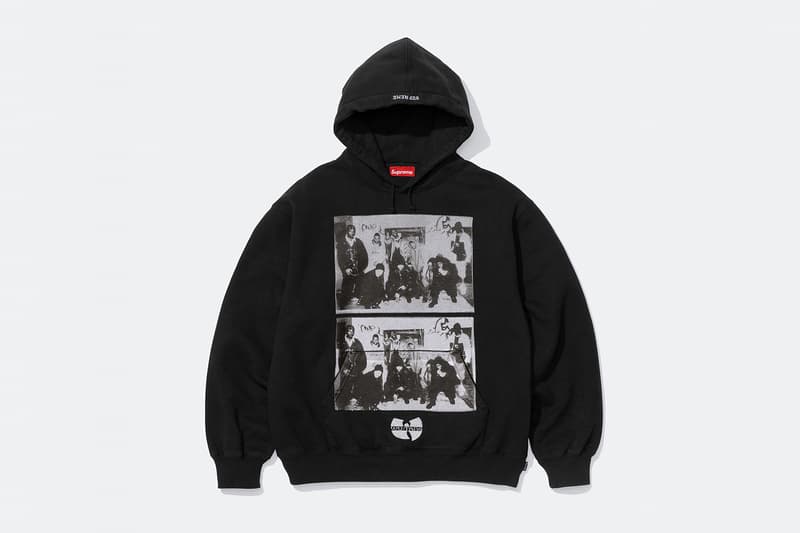 Supreme x Wu-Tang Clan Fall 2025 Collaboration RZA, GZA, Method Man, Raekwon, Ghostface Killah, Inspectah Deck, U-God, Masta Killa, and the late Ol' Dirty bastard