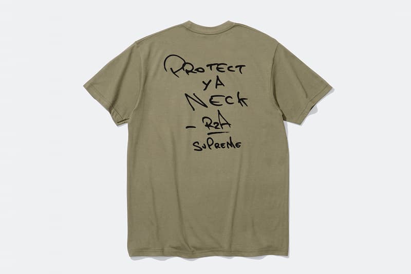 Supreme x Wu-Tang Clan Fall 2025 Collaboration RZA, GZA, Method Man, Raekwon, Ghostface Killah, Inspectah Deck, U-God, Masta Killa, and the late Ol' Dirty bastard