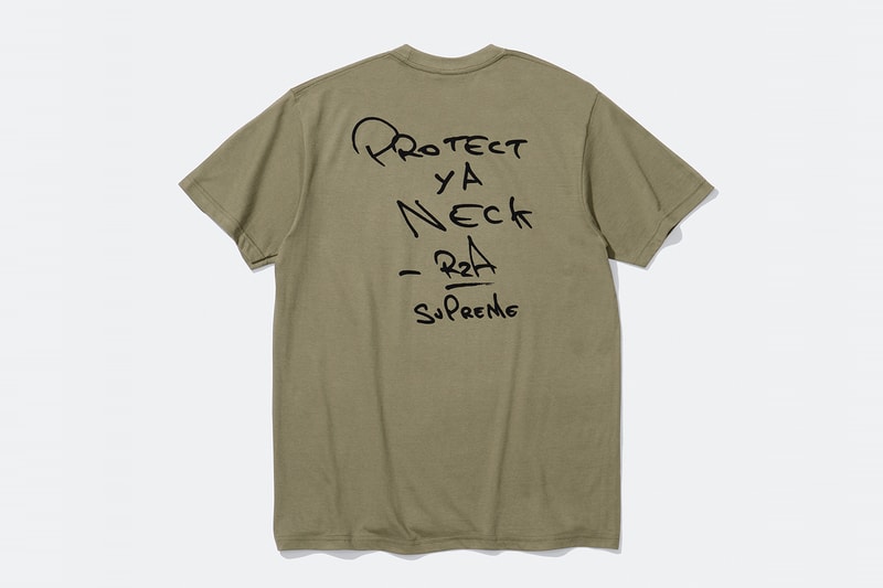 Supreme x Wu-Tang Clan Fall 2025 Collaboration RZA, GZA, Method Man, Raekwon, Ghostface Killah, Inspectah Deck, U-God, Masta Killa, and the late Ol' Dirty bastard