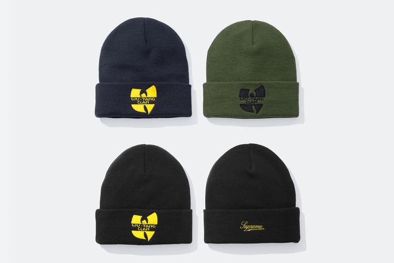 Supreme x Wu-Tang Clan Fall 2025 Collaboration RZA, GZA, Method Man, Raekwon, Ghostface Killah, Inspectah Deck, U-God, Masta Killa, and the late Ol' Dirty bastard