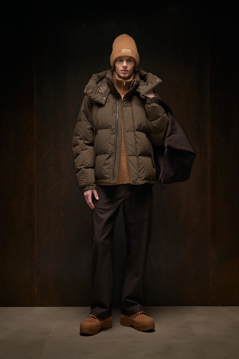 ten c fall winter 2025 collection anorak ojj fabric liam gallagher skye anorak new mens suit cyclone parka desert sienna rust orange
