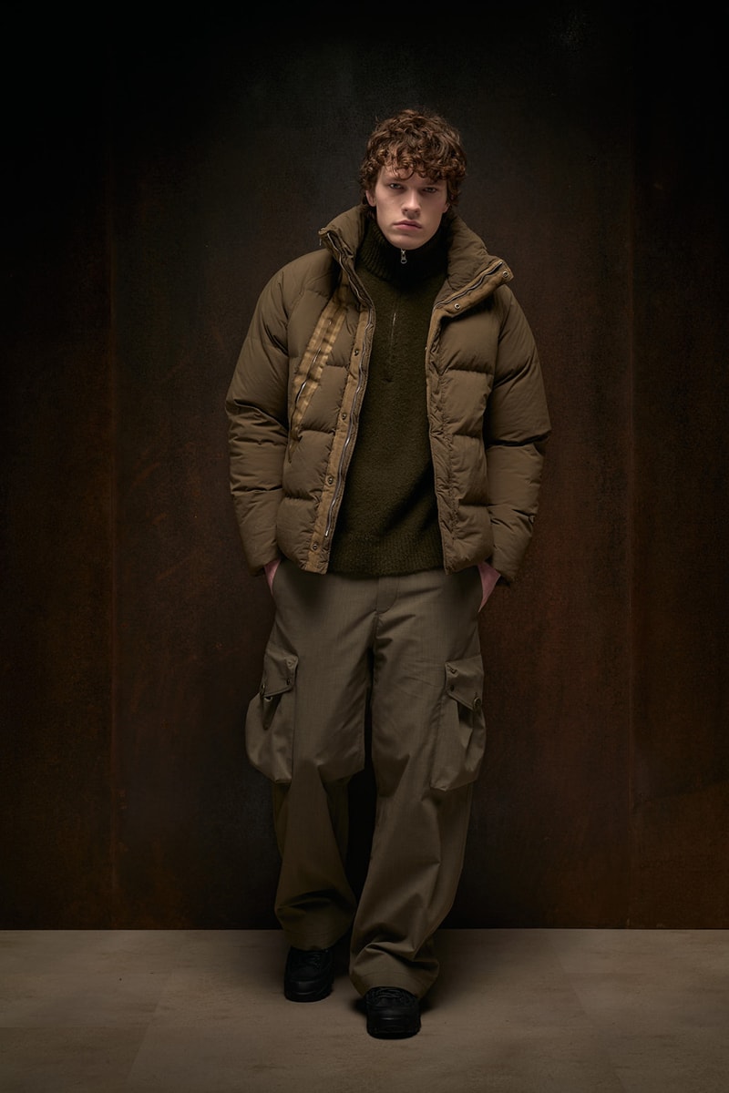ten c fall winter 2025 collection anorak ojj fabric liam gallagher skye anorak new mens suit cyclone parka desert sienna rust orange