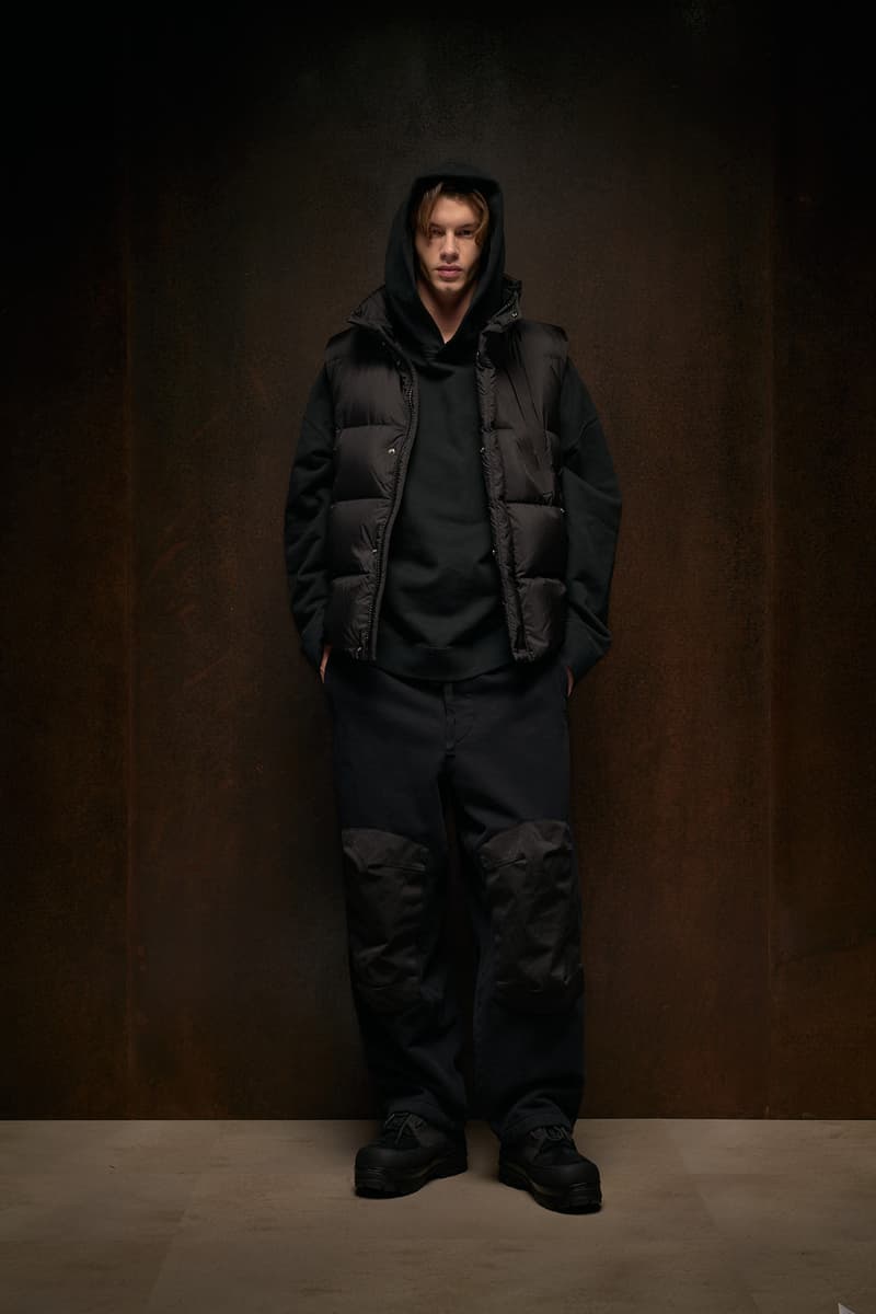 ten c fall winter 2025 collection anorak ojj fabric liam gallagher skye anorak new mens suit cyclone parka desert sienna rust orange