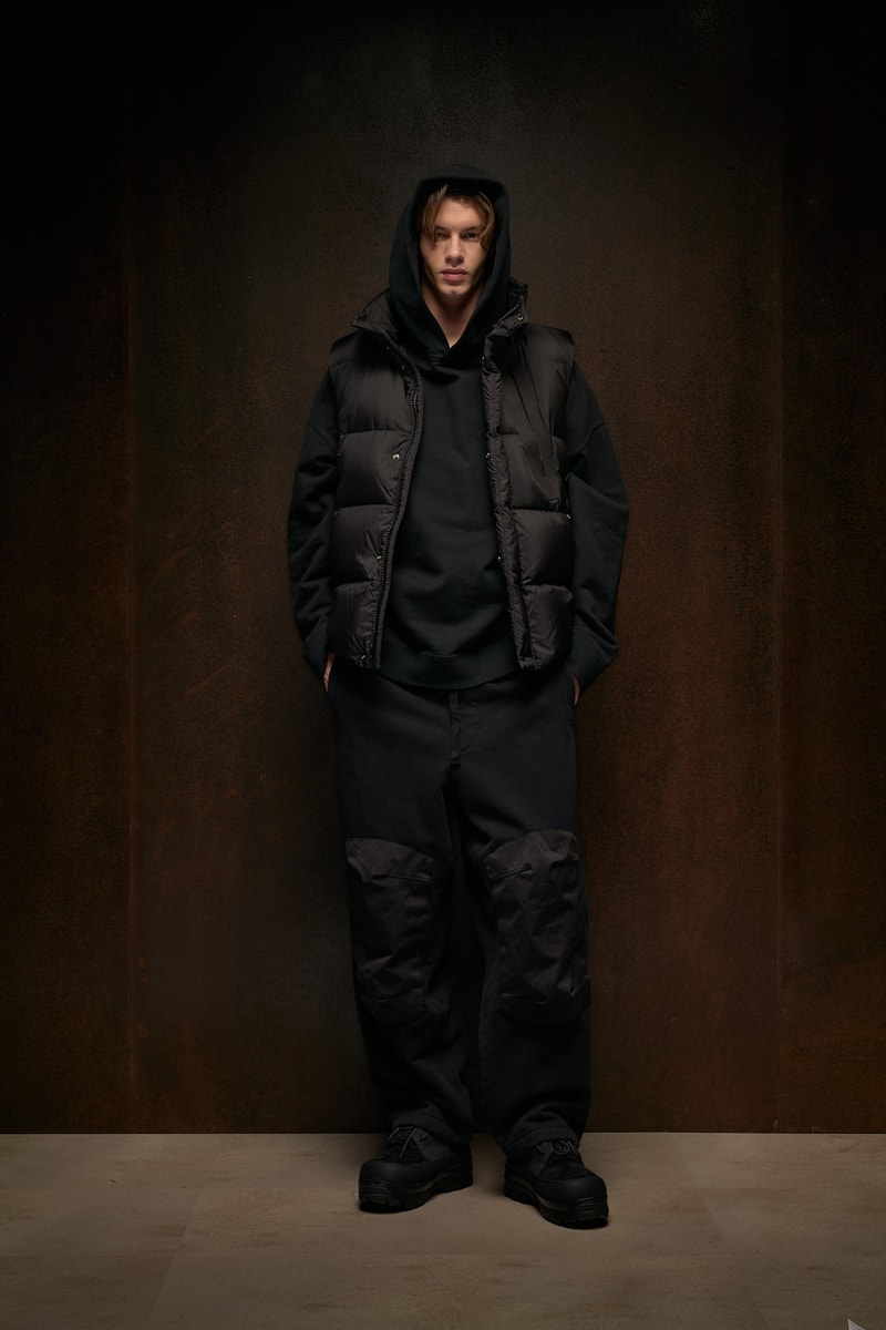 ten c fall winter 2025 collection anorak ojj fabric liam gallagher skye anorak new mens suit cyclone parka desert sienna rust orange
