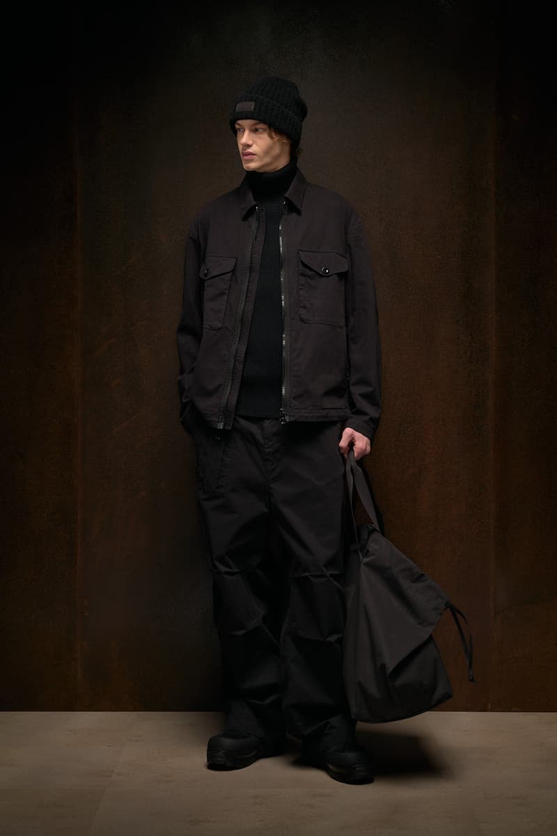 ten c fall winter 2025 collection anorak ojj fabric liam gallagher skye anorak new mens suit cyclone parka desert sienna rust orange