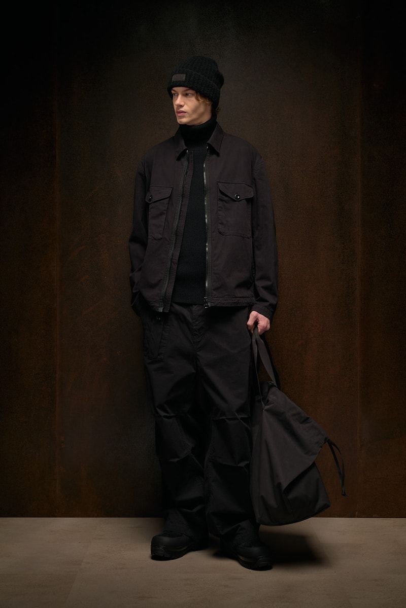 ten c fall winter 2025 collection anorak ojj fabric liam gallagher skye anorak new mens suit cyclone parka desert sienna rust orange
