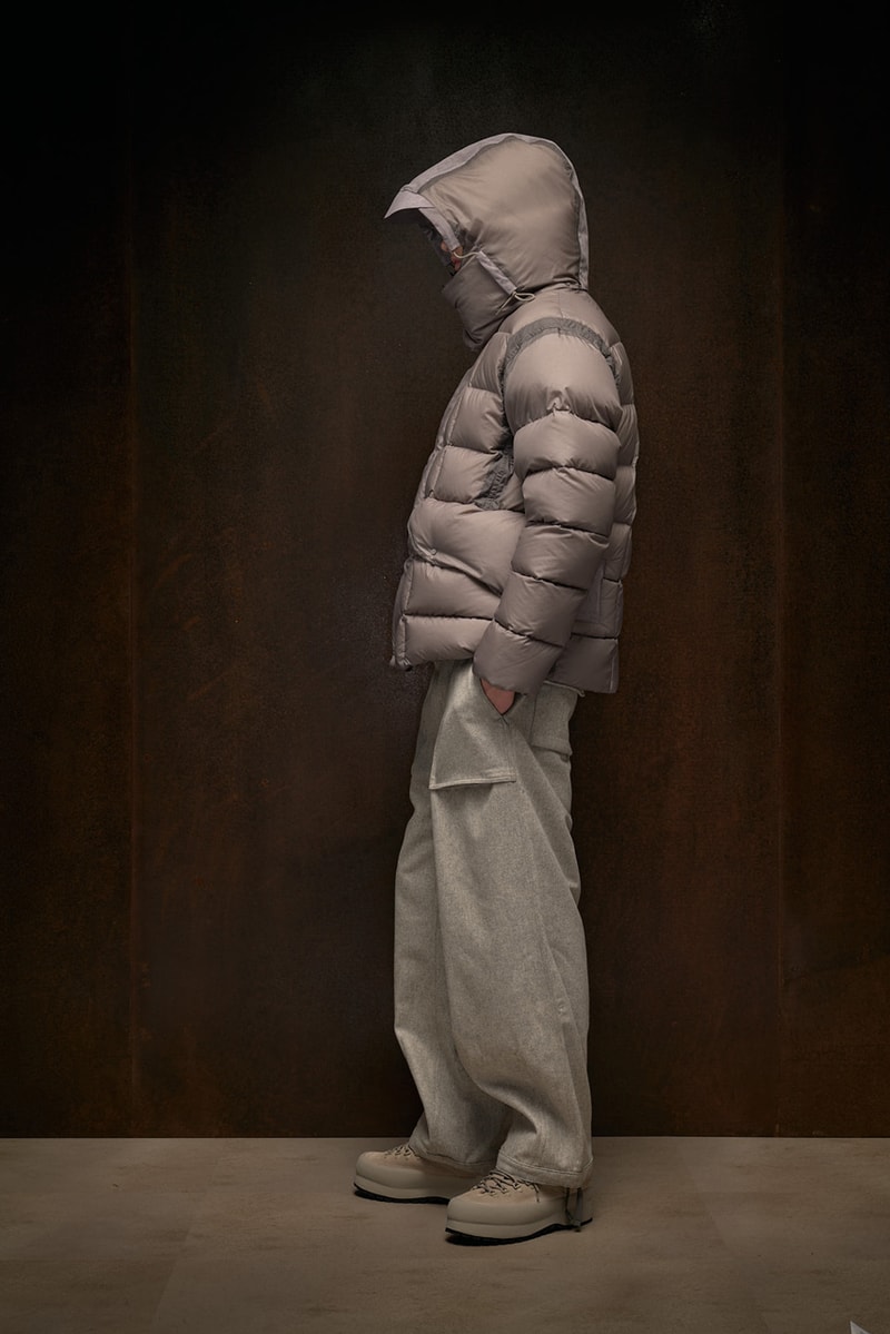 ten c fall winter 2025 collection anorak ojj fabric liam gallagher skye anorak new mens suit cyclone parka desert sienna rust orange