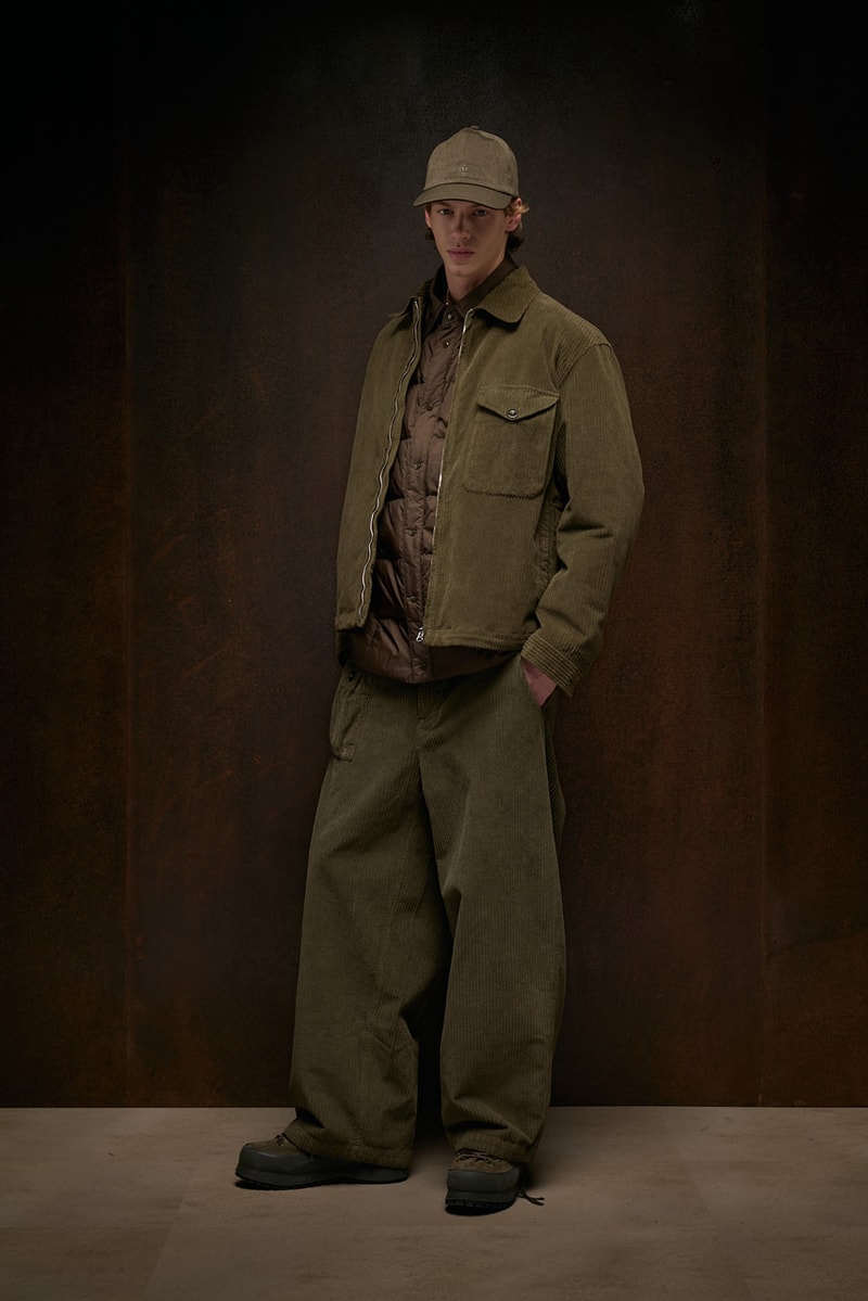 ten c fall winter 2025 collection anorak ojj fabric liam gallagher skye anorak new mens suit cyclone parka desert sienna rust orange