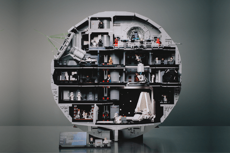 Building With LEGO® Mirrors Harry Nuriev’s Design Vision Star Wars Death Star Ultimate Collectors Series
