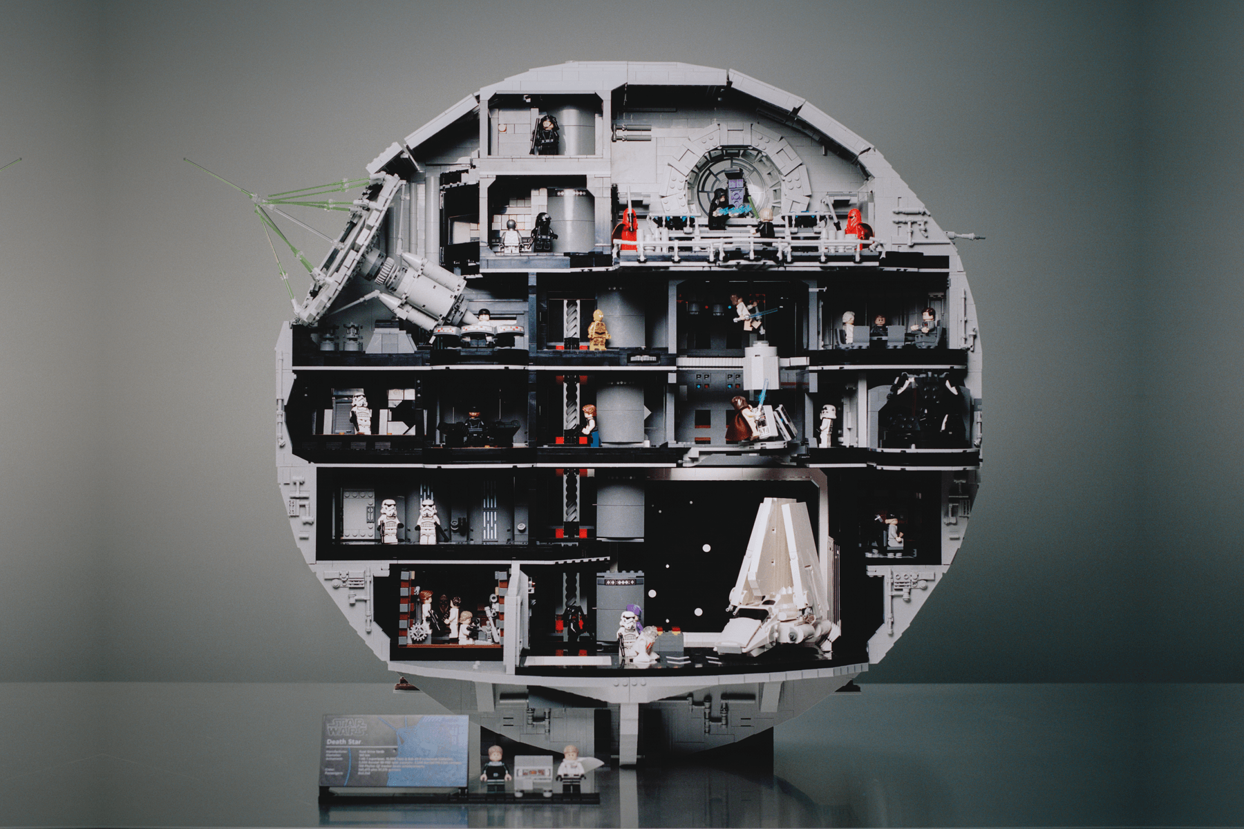 Building With LEGO® Mirrors Harry Nuriev’s Design Vision Star Wars Death Star Ultimate Collectors Series