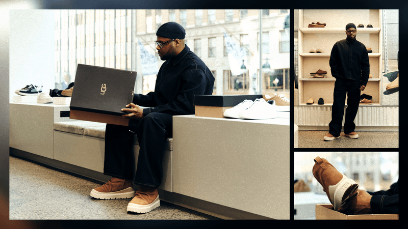 One for Me, One for You Holiday Shopping with UGG, Ahmad Barber and Donte Maurice 