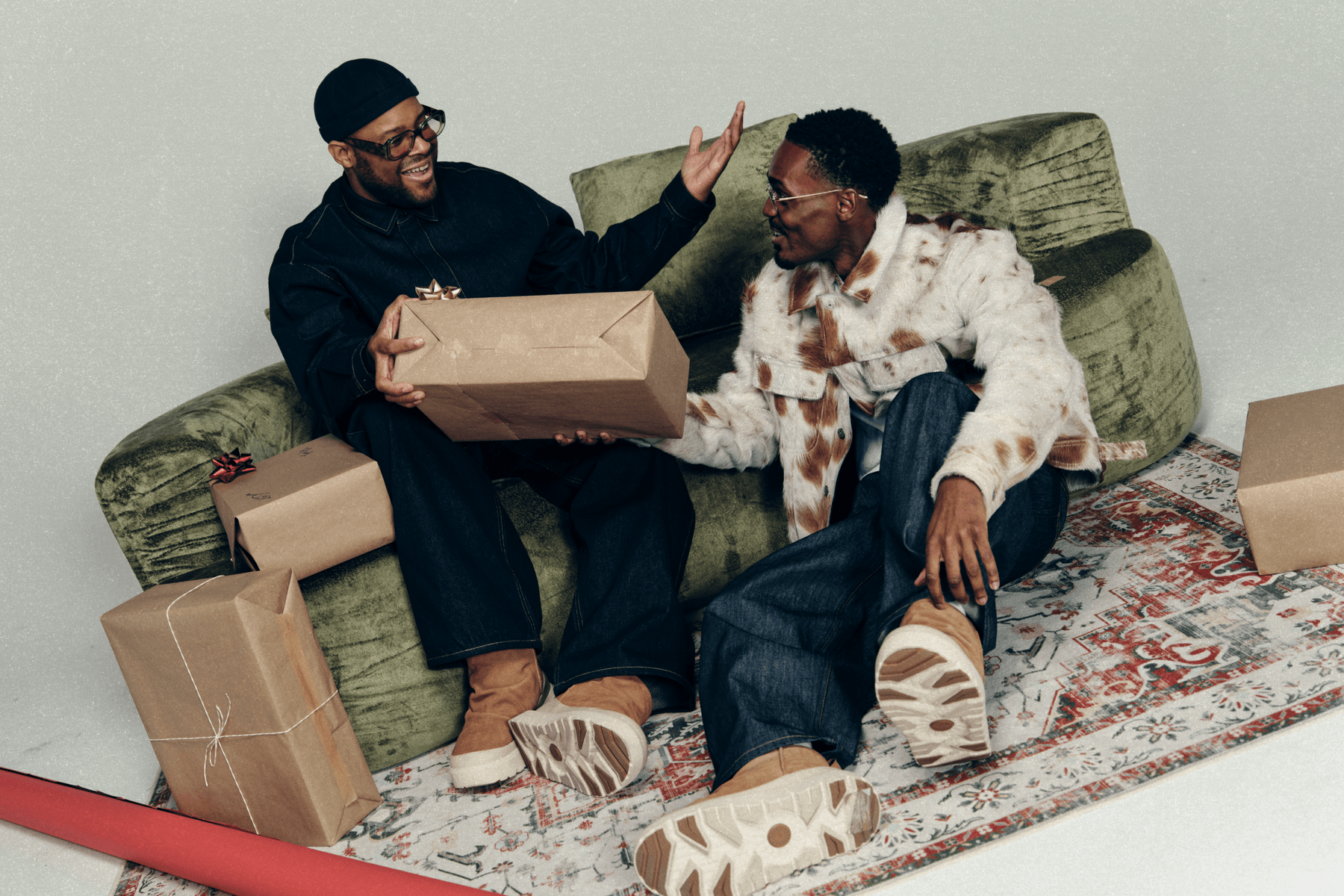 One for Me, One for You Holiday Shopping with UGG, Ahmad Barber and Donte Maurice