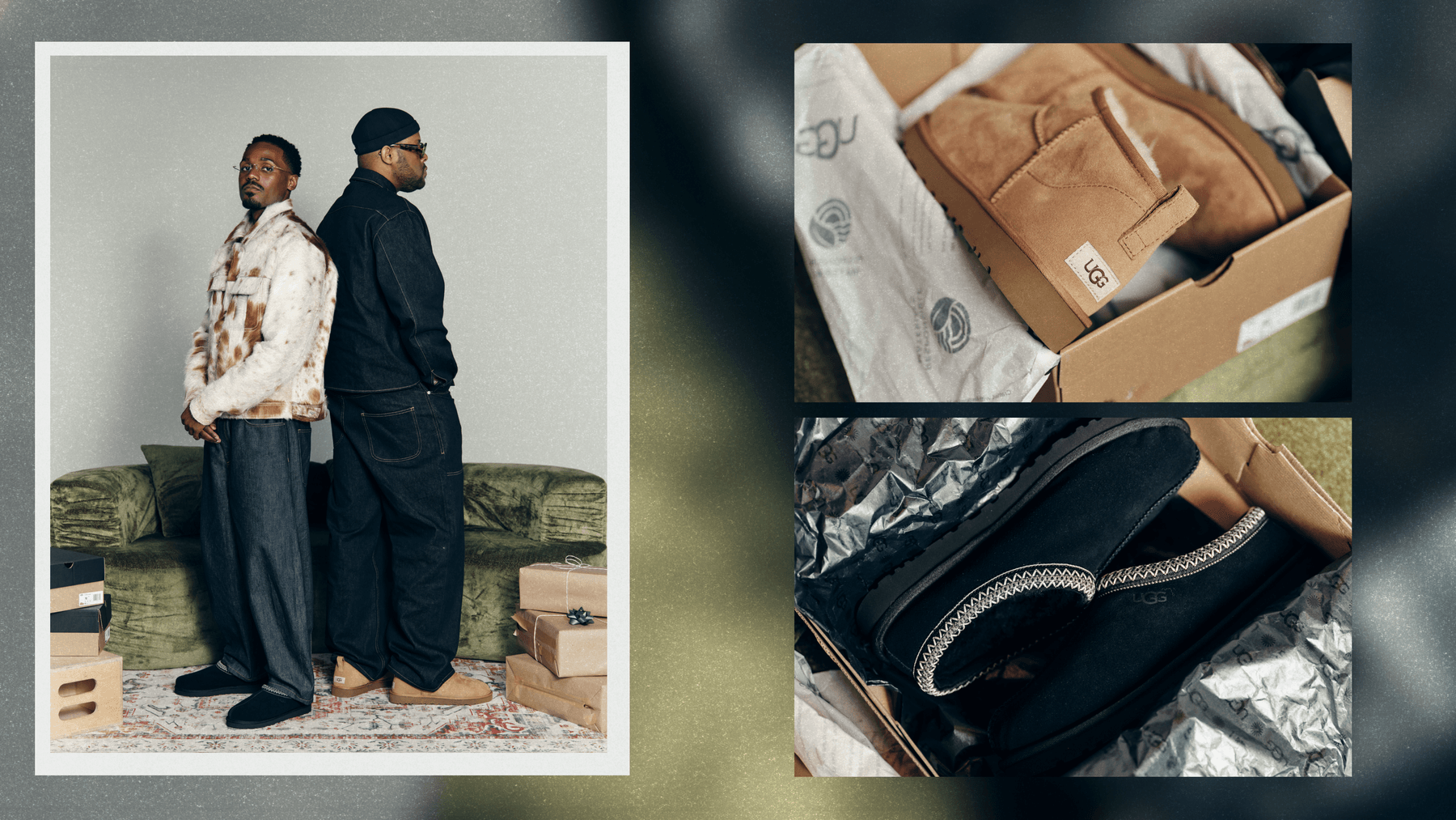 One for Me, One for You Holiday Shopping with UGG, Ahmad Barber and Donte Maurice