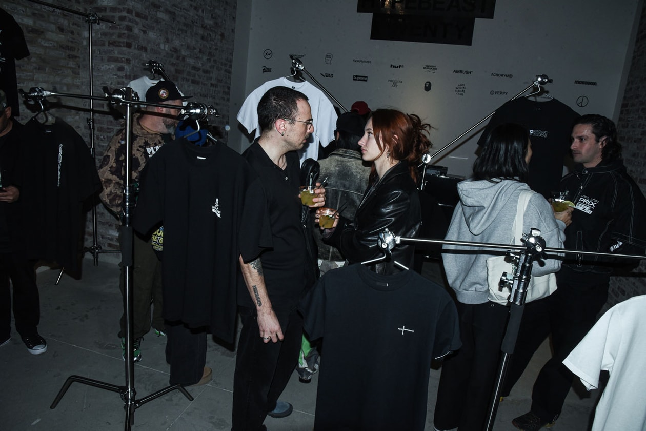 Ce qu'il s'est passé lors de l'exposition des 20 ans de Hypebeast