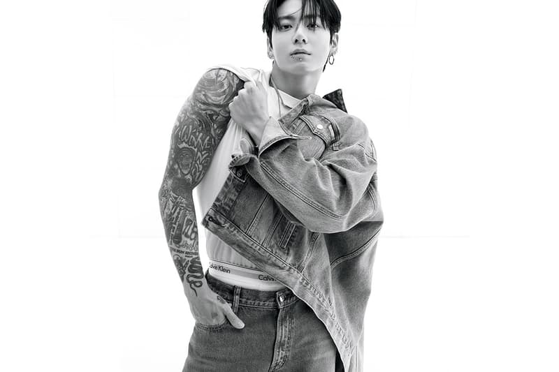 Jung Kook Fronts New Calvin Klein Denim Campaign