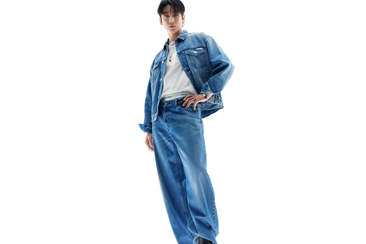 Jung Kook Fronts New Calvin Klein Denim Campaign