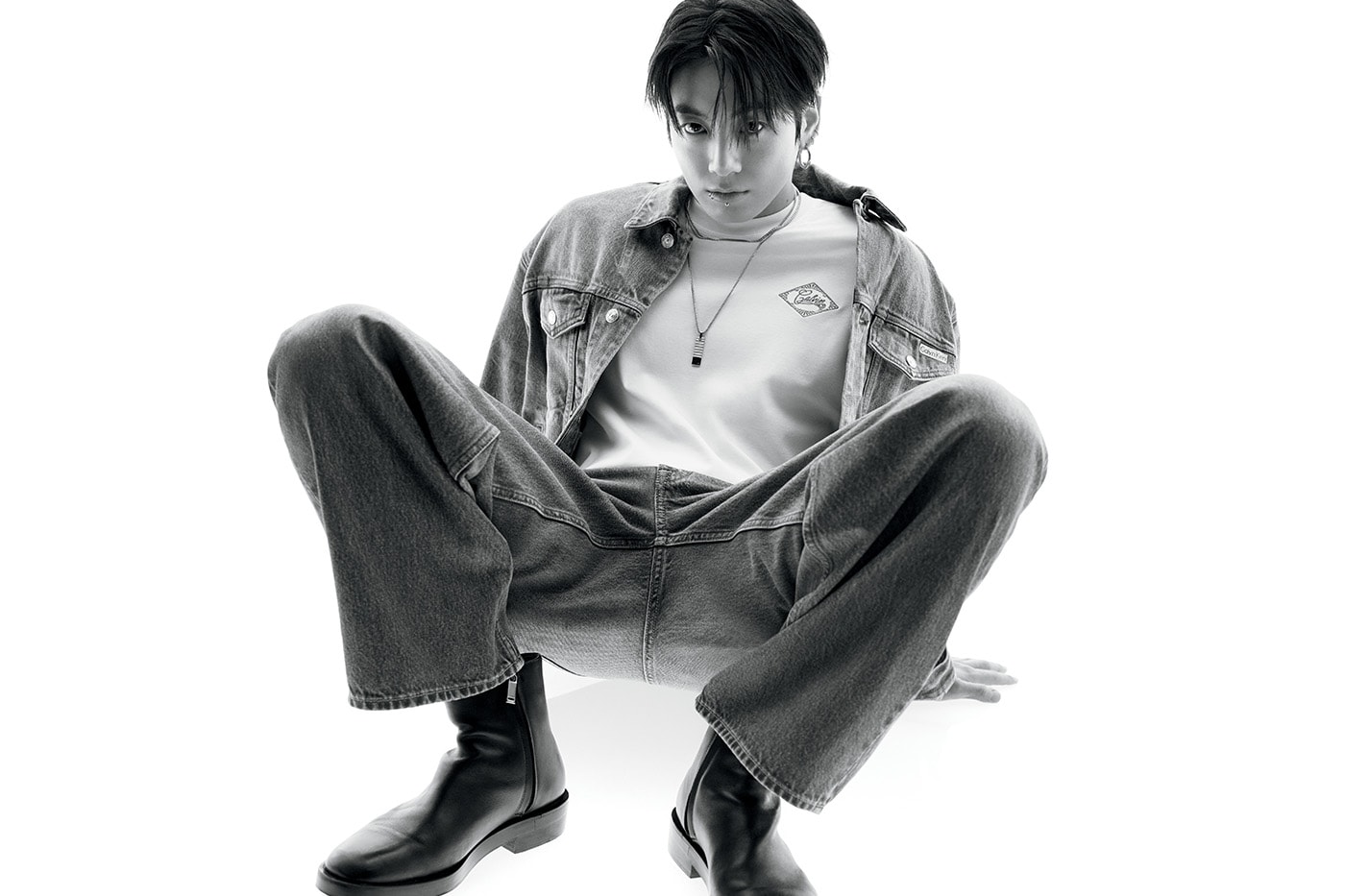 Jung Kook Fronts New Calvin Klein Denim Campaign