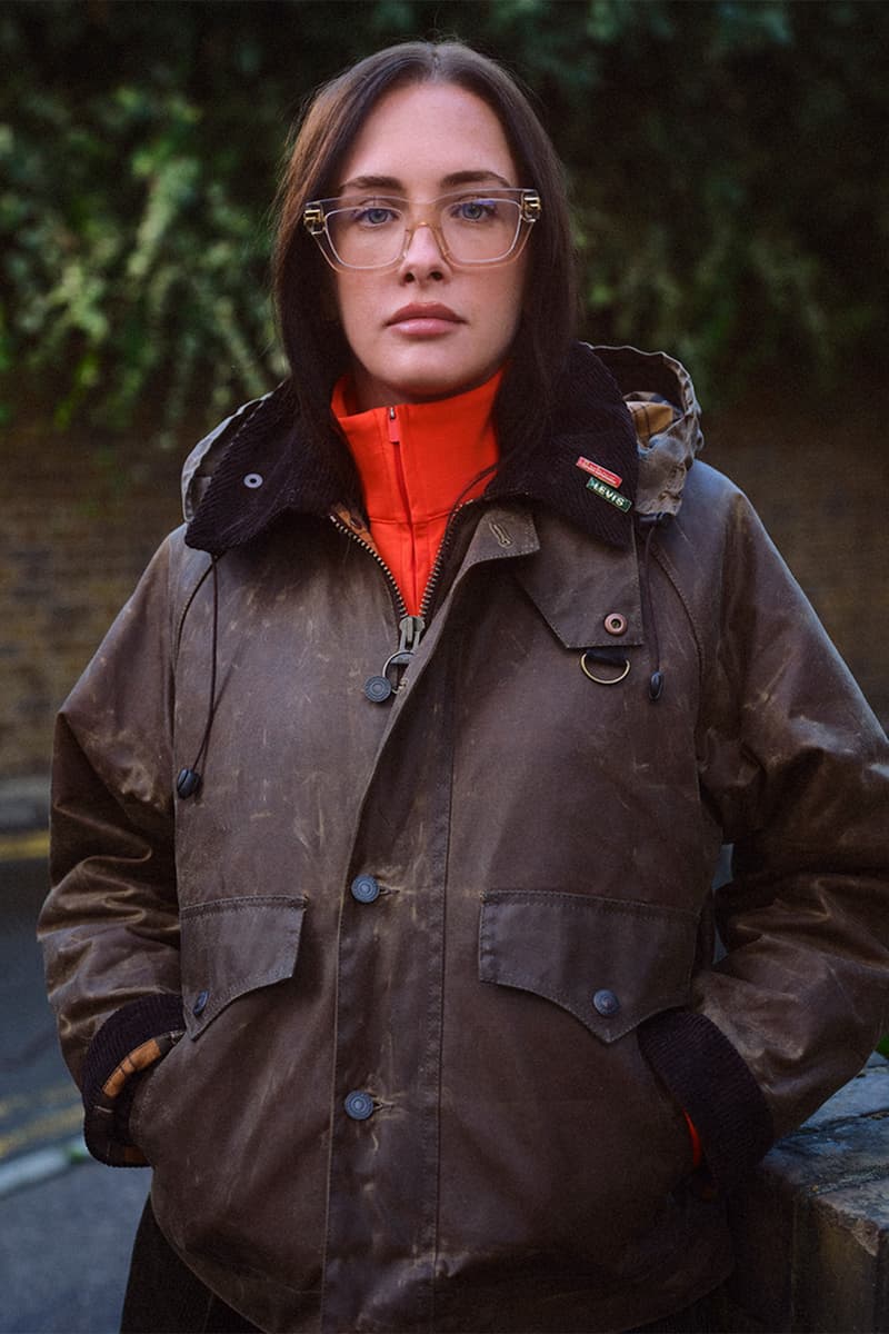 barbour levis collaboration collection release info
